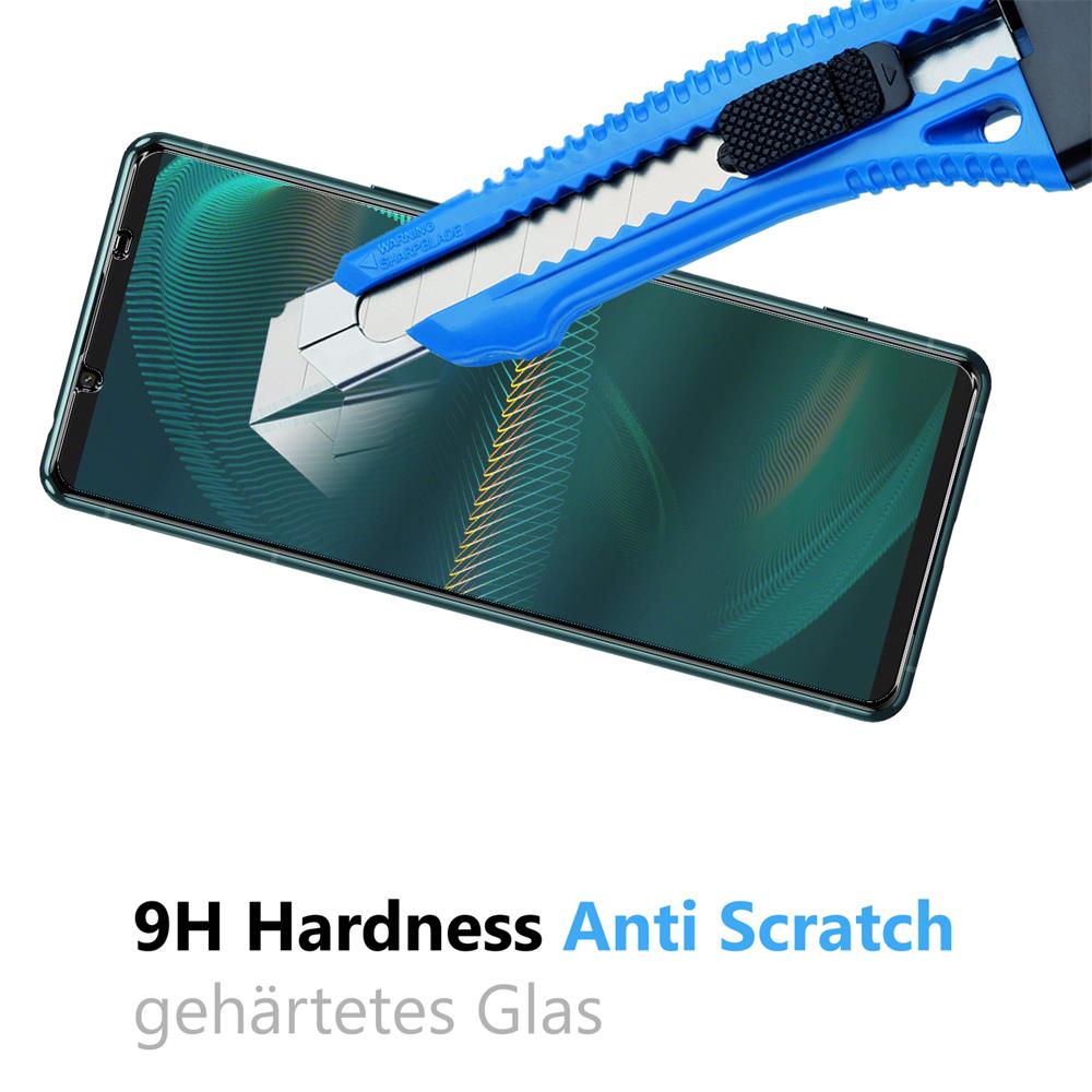 Glas 2in1 für Sony Xperia 5 V