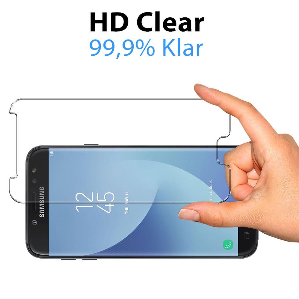 Glas 2in1 für Samsung Galaxy J7 2017