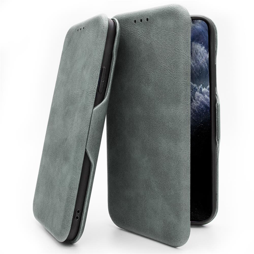 Shell Flip für Apple iPhone 11 in Grau Shell Flip für Huawei Y6P in Grau