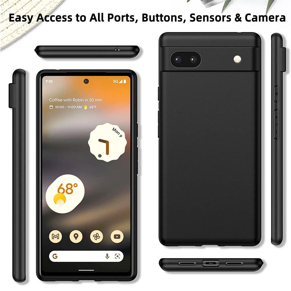 Classic TPU für Google Pixel 6a in Schwarz