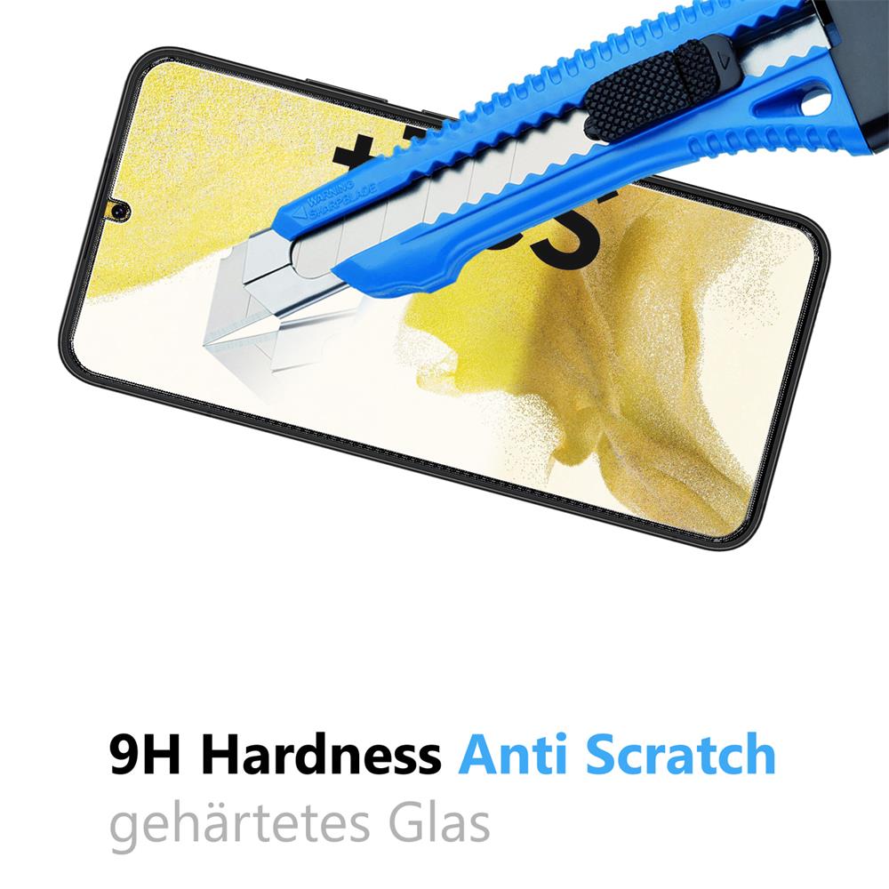 Glas 2in1 für Samsung Galaxy S22 Plus
