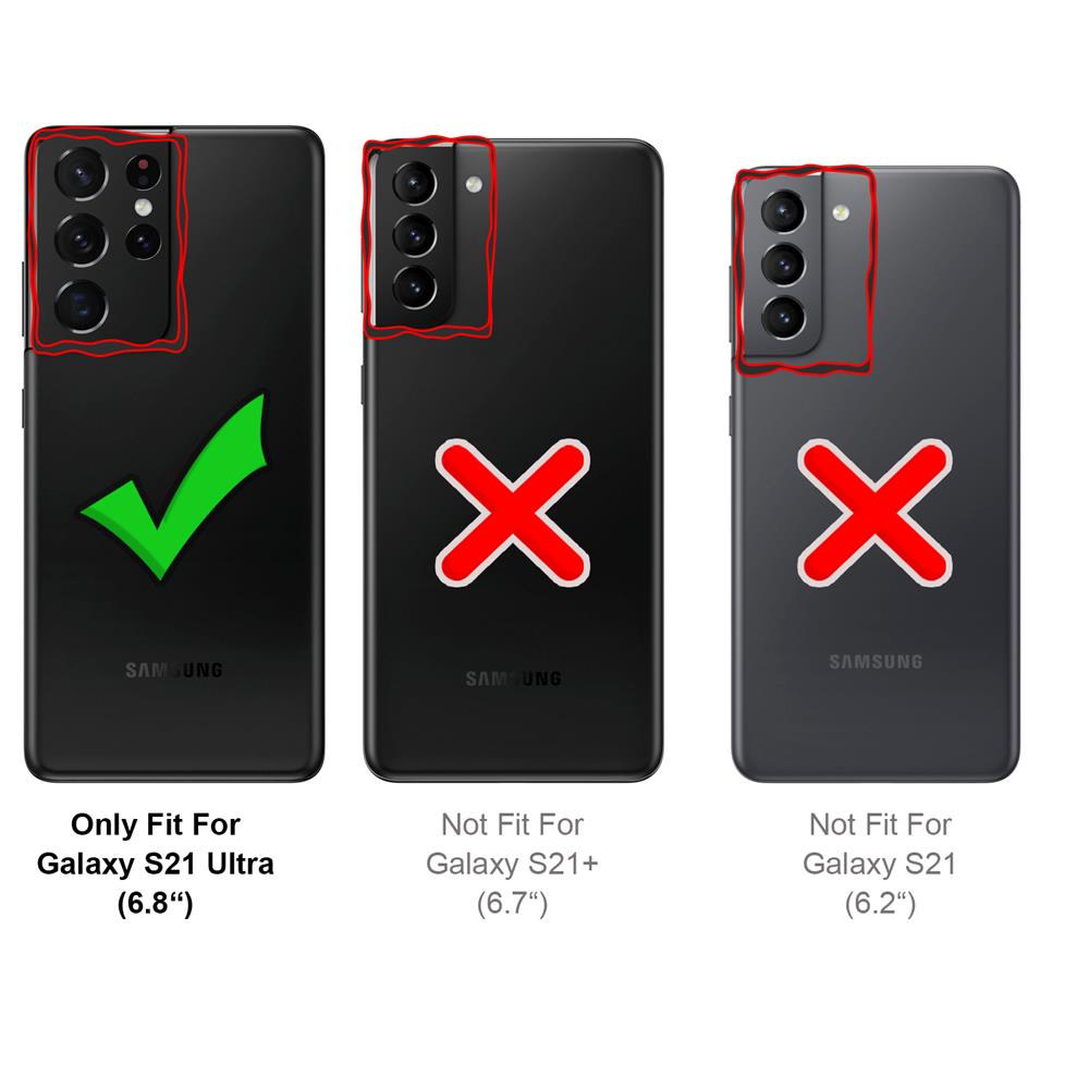 Magnetic 2.0 für Samsung Galaxy S21 Ultra in Schwarz