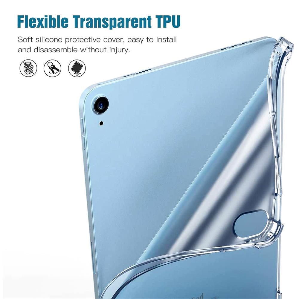 Rugged TPU Tab für Apple iPad Air 4 10.9 (2020) in Transparent