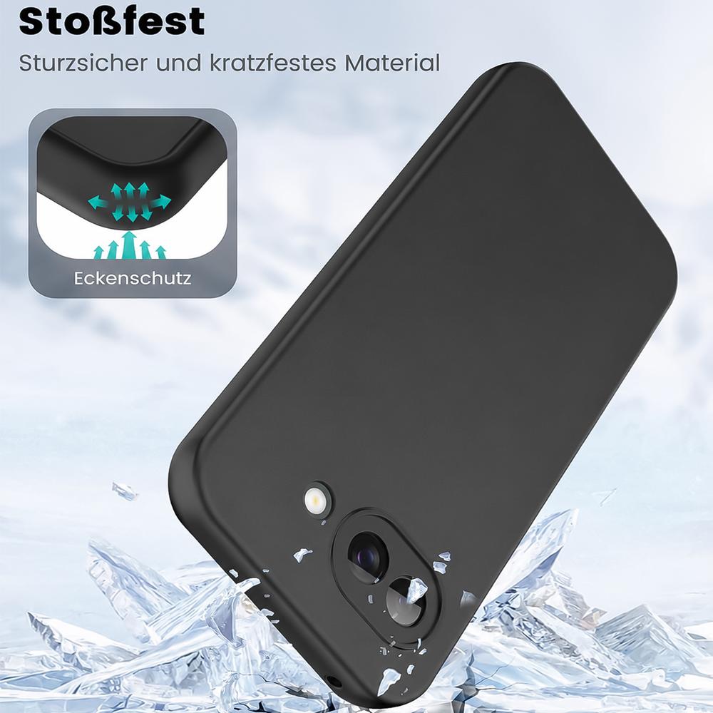 Classic TPU für Google Pixel 10a in Schwarz