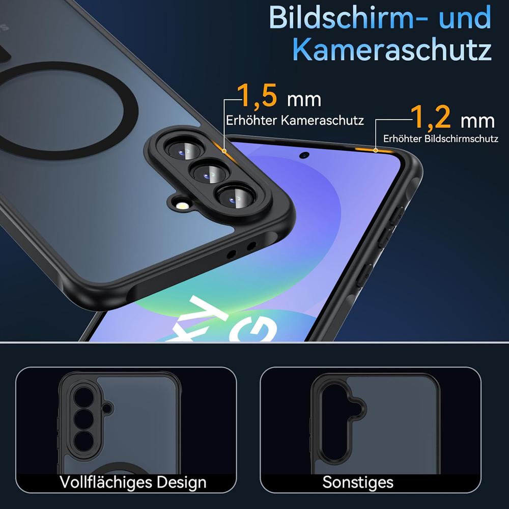 Zoya TPU für Samsung Galaxy A57 5G in Schwarz