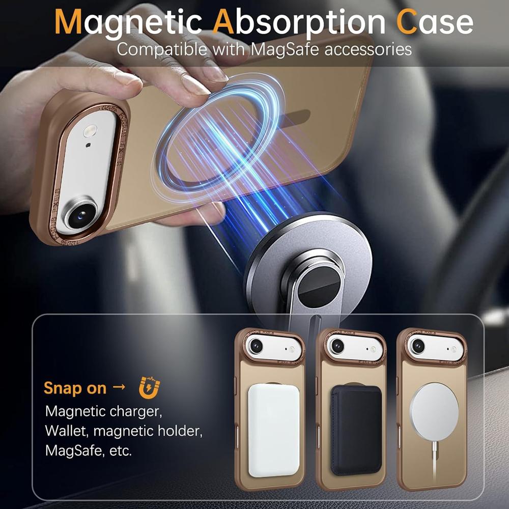 Frame Case für Apple iPhone Air in Braun