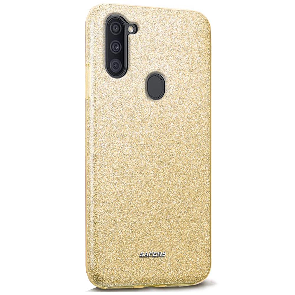 Shiny TPU für Samsung Galaxy M11 in Gold