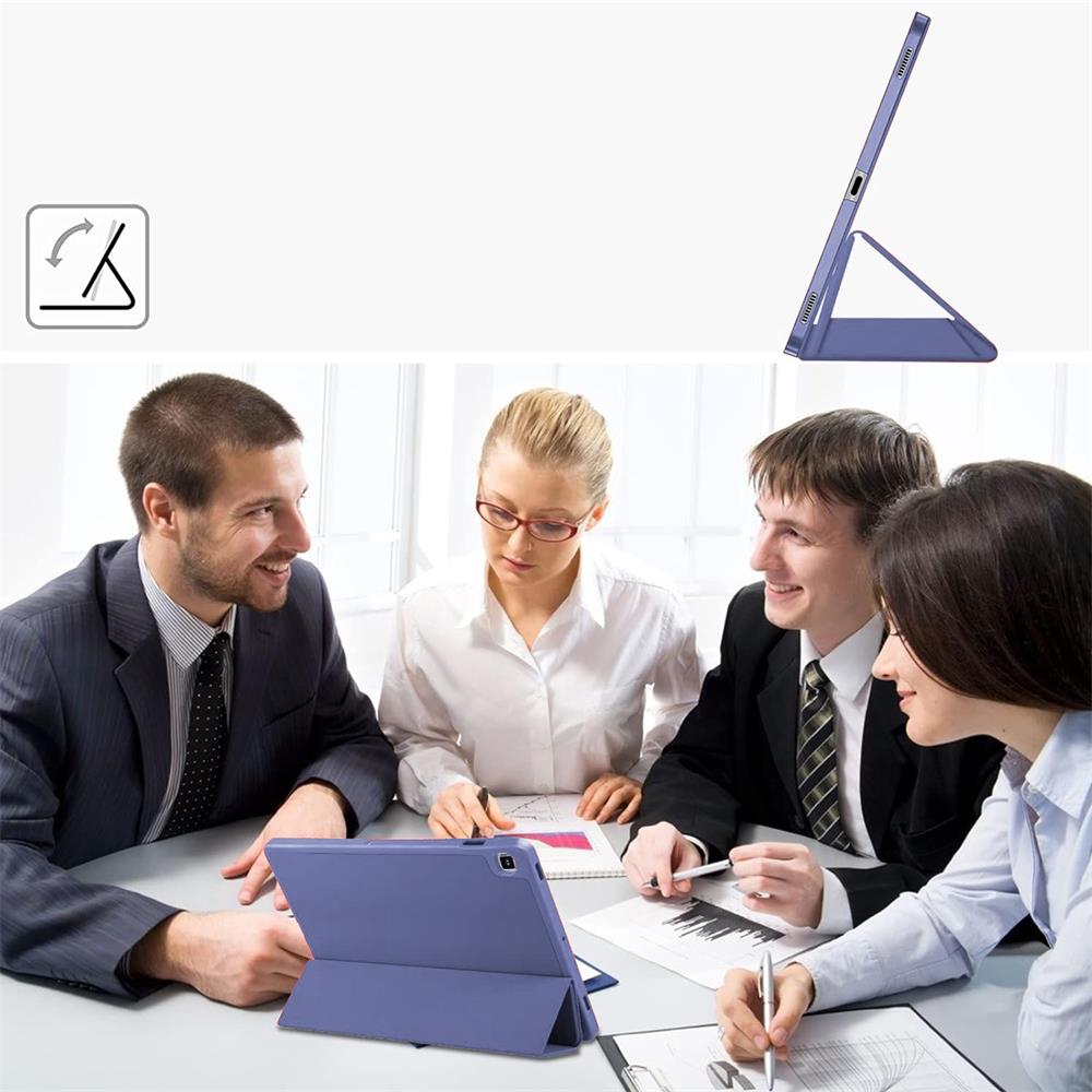 Smart Cover für Samsung Galaxy Tab S10 FE Plus in Grau / Blau