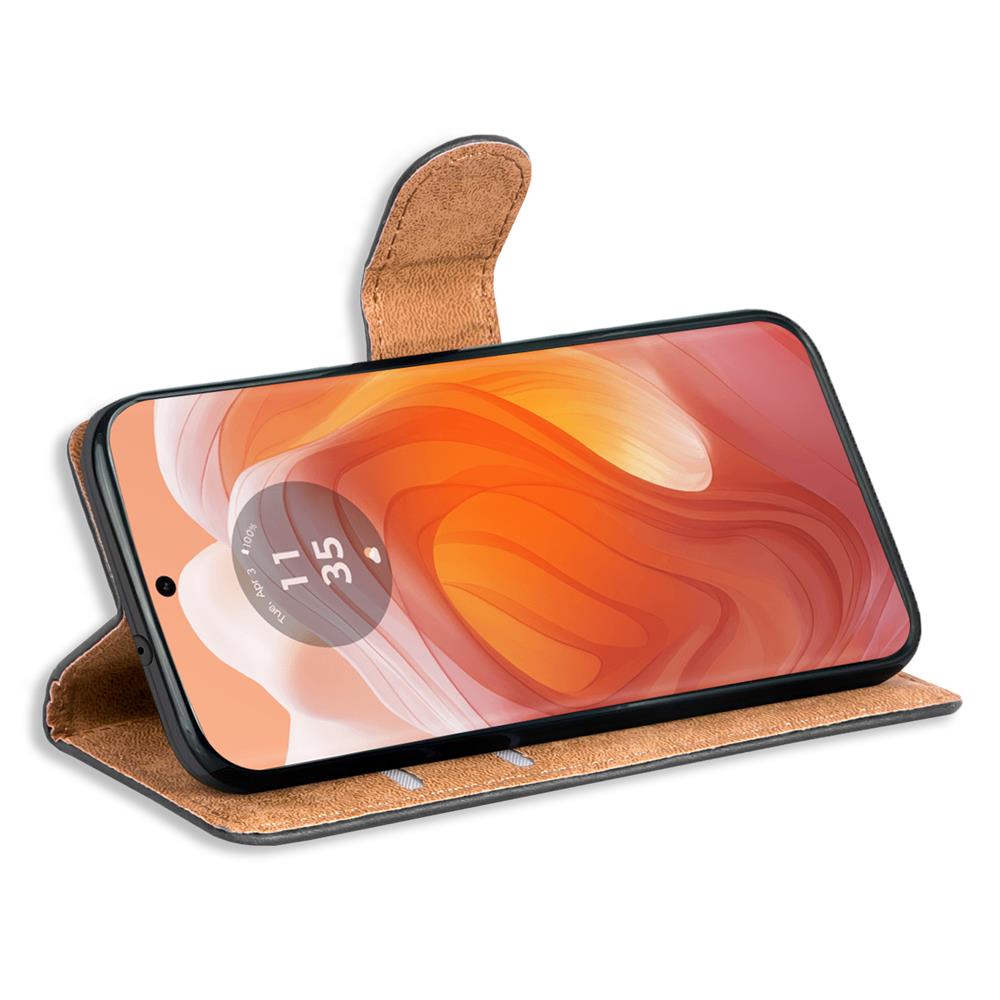 Basic Wallet für Motorola Edge 50 Ultra in Schwarz