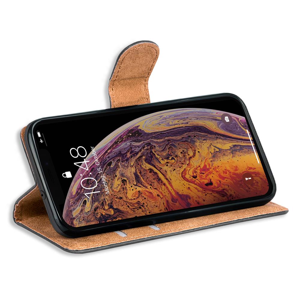 Basic Wallet für Apple iPhone XS Max in Schwarz