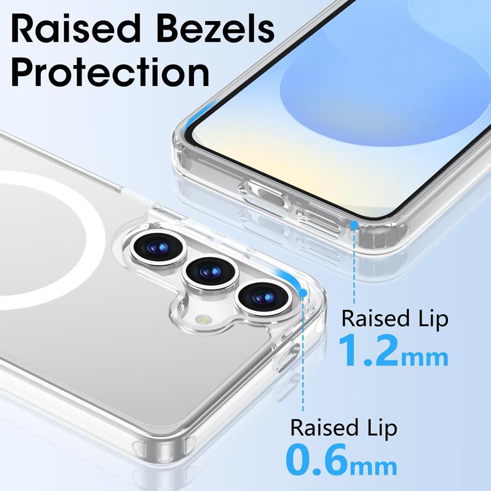 Magsafe TPU Case für Samsung Galaxy S25 FE in Transparent