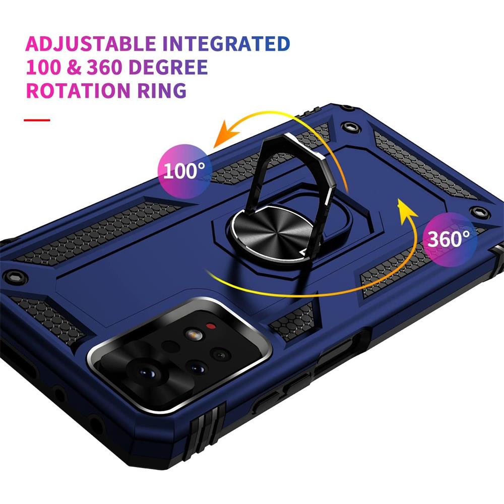 Army Case für Xiaomi Redmi Note 11 Pro / Pro 5G in Blau