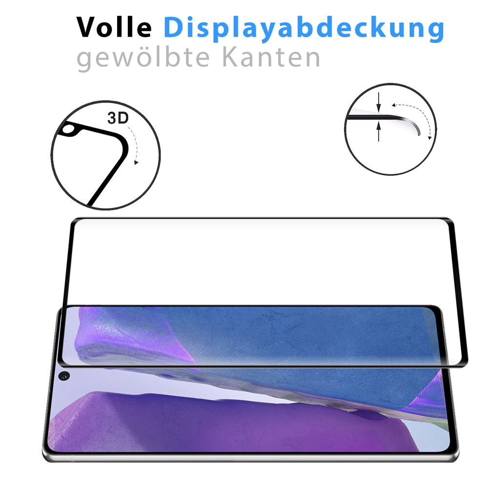 Fullscreen Glas für Samsung Galaxy Note 20