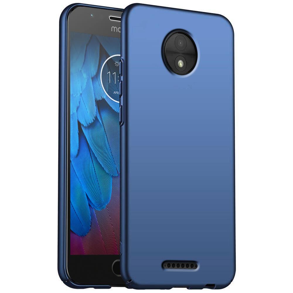 Classic Plain für Motorola/Lenovo Moto C Plus in Blau