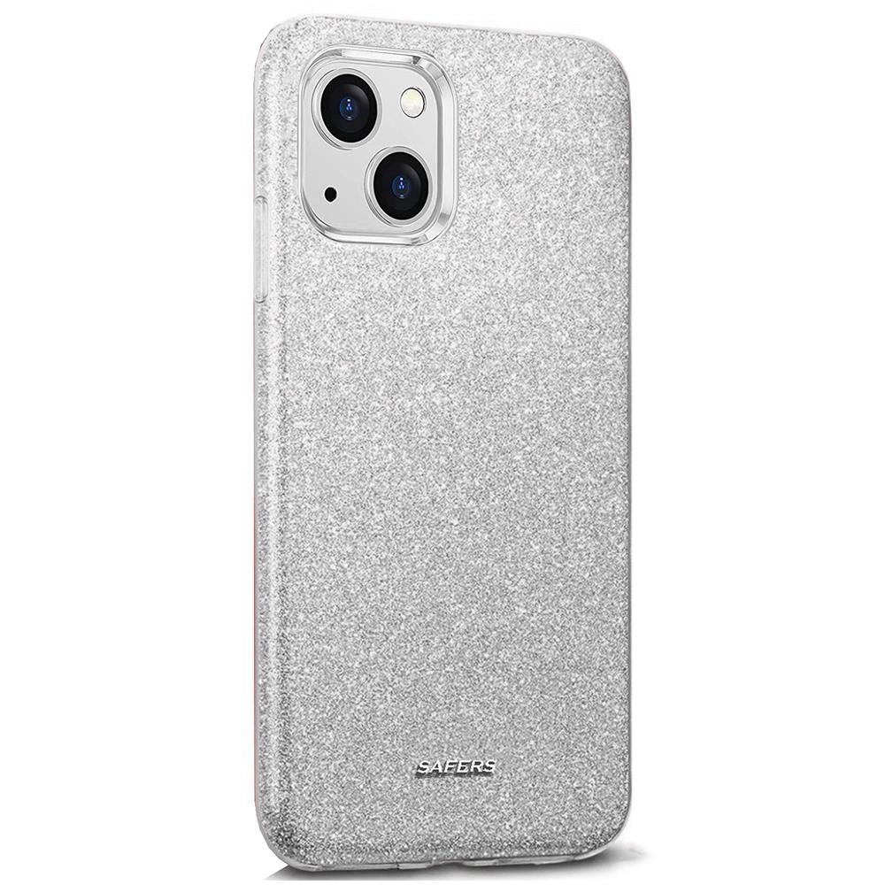 Shiny TPU für Apple iPhone 14 Plus in Silber