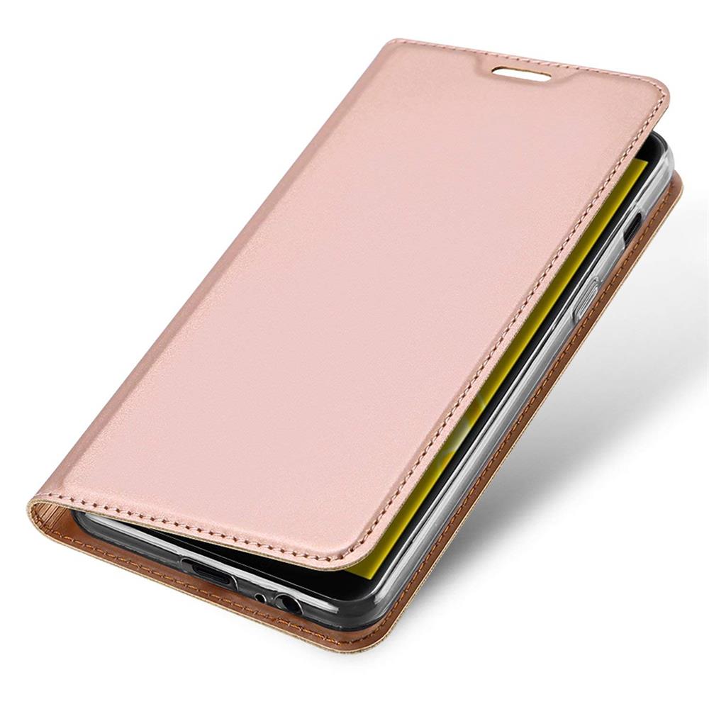 Electroplated Flip für Samsung Galaxy J6 2018 in Rosegold