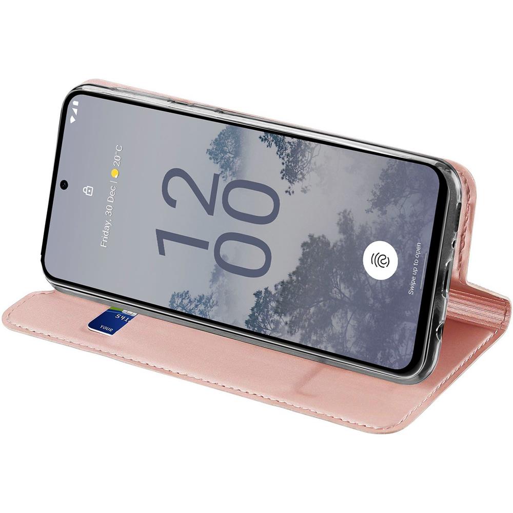 Electroplated Flip für Nokia X30 5G in Rosegold