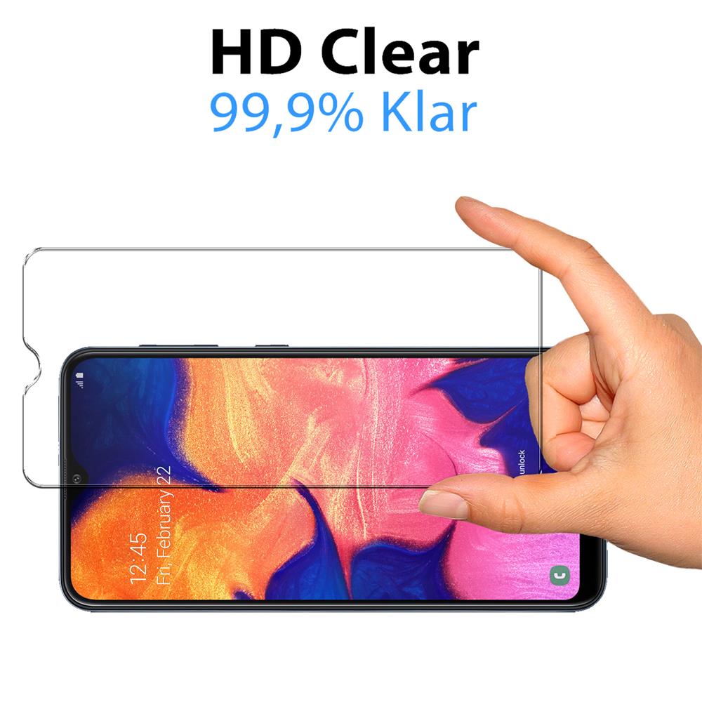 Glas 2in1 für Samsung Galaxy A10