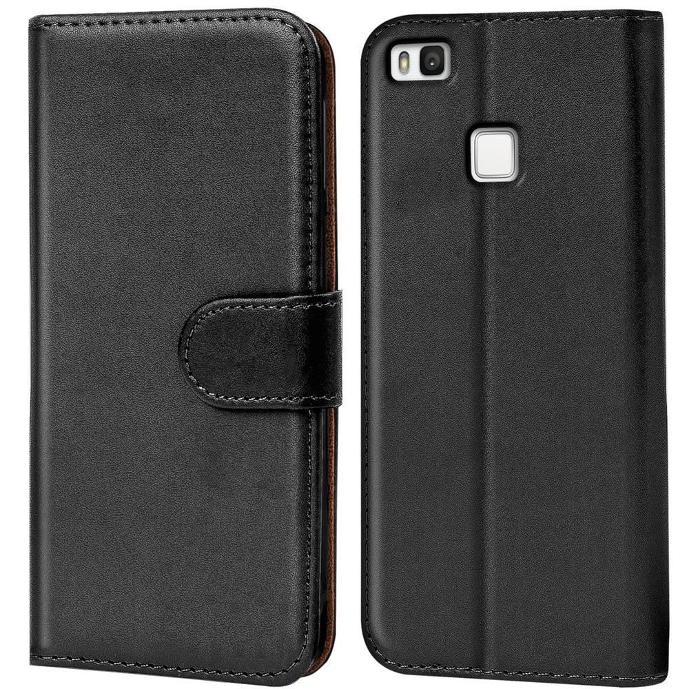 Basic Wallet für Huawei P9 Lite in Schwarz