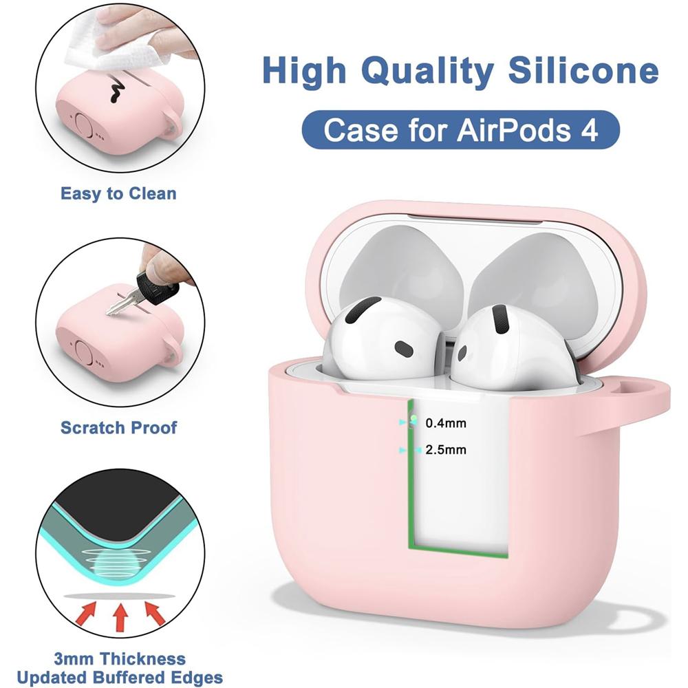 AirPods Simple - AirPods 4 in Rosa