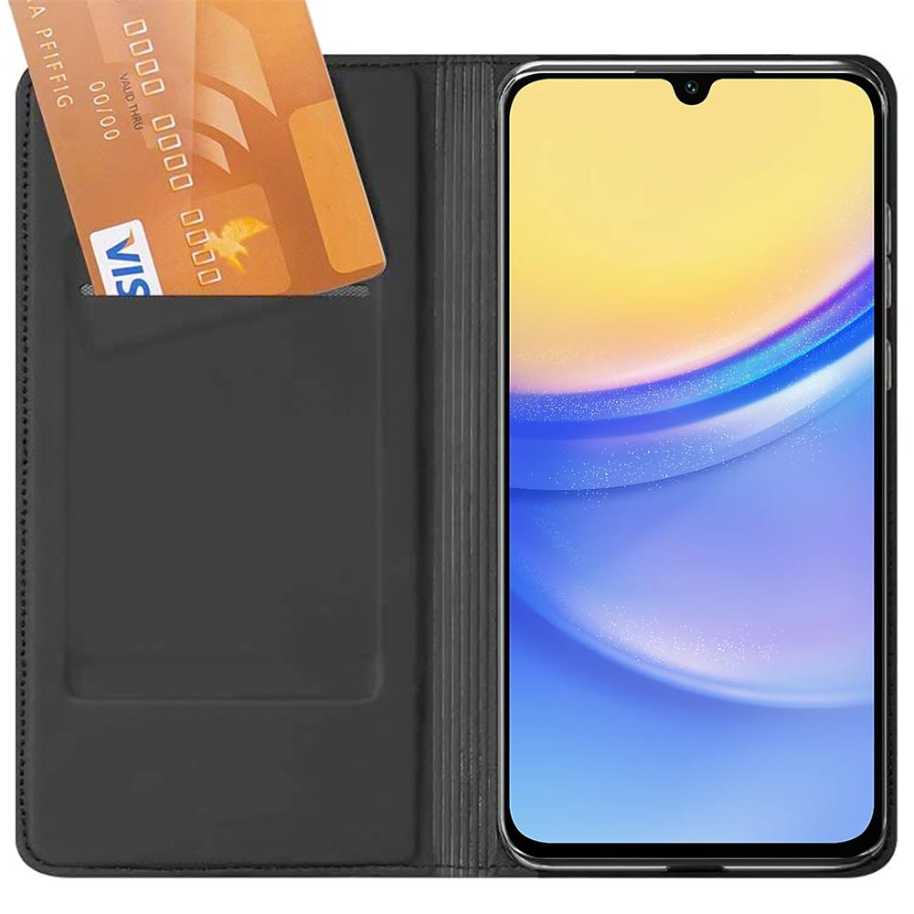 Electroplated Flip für Samsung Galaxy A35 5G in Schwarz