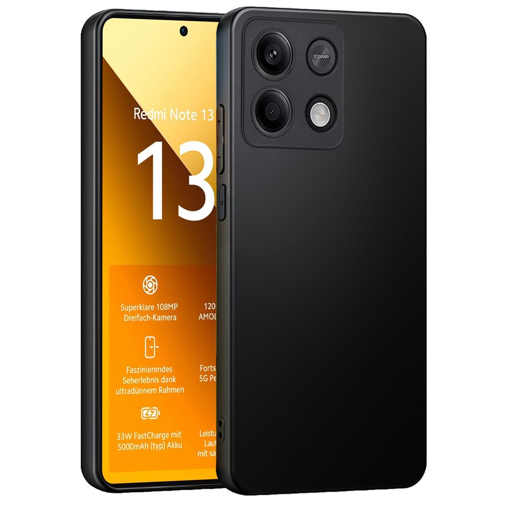 Classic TPU für Xiaomi Redmi Note 13 5G in Schwarz