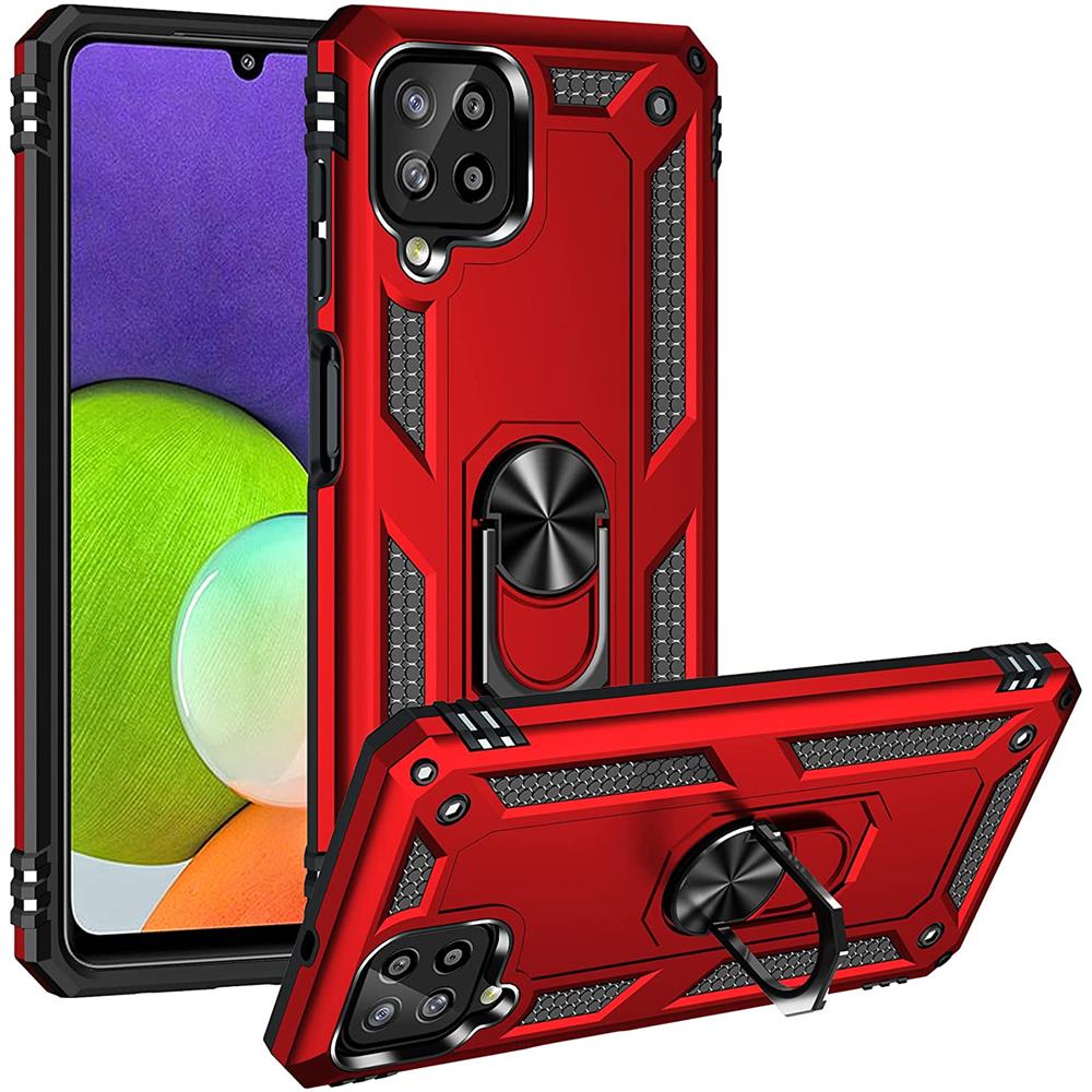 Army Case für Samsung Galaxy A22 4G / M32 / M22 in Rot