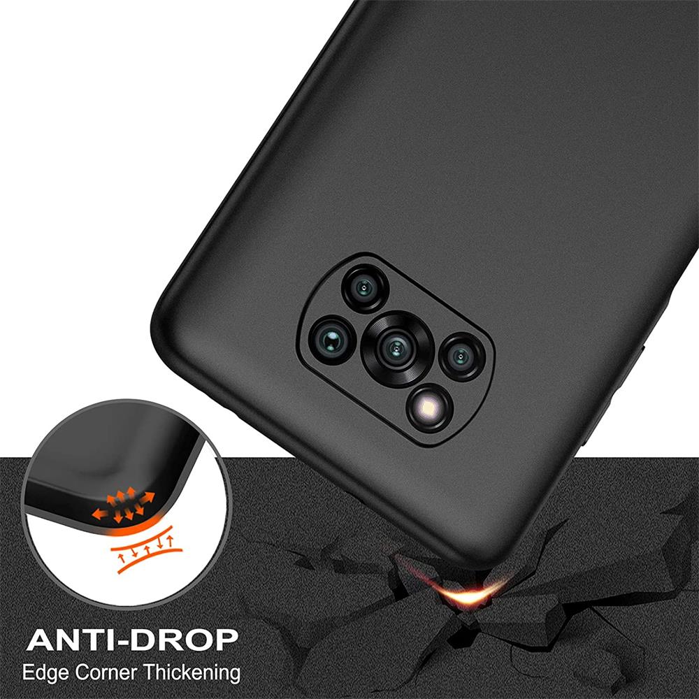 Classic TPU für Xiaomi Poco X3 / X3 Pro in Schwarz