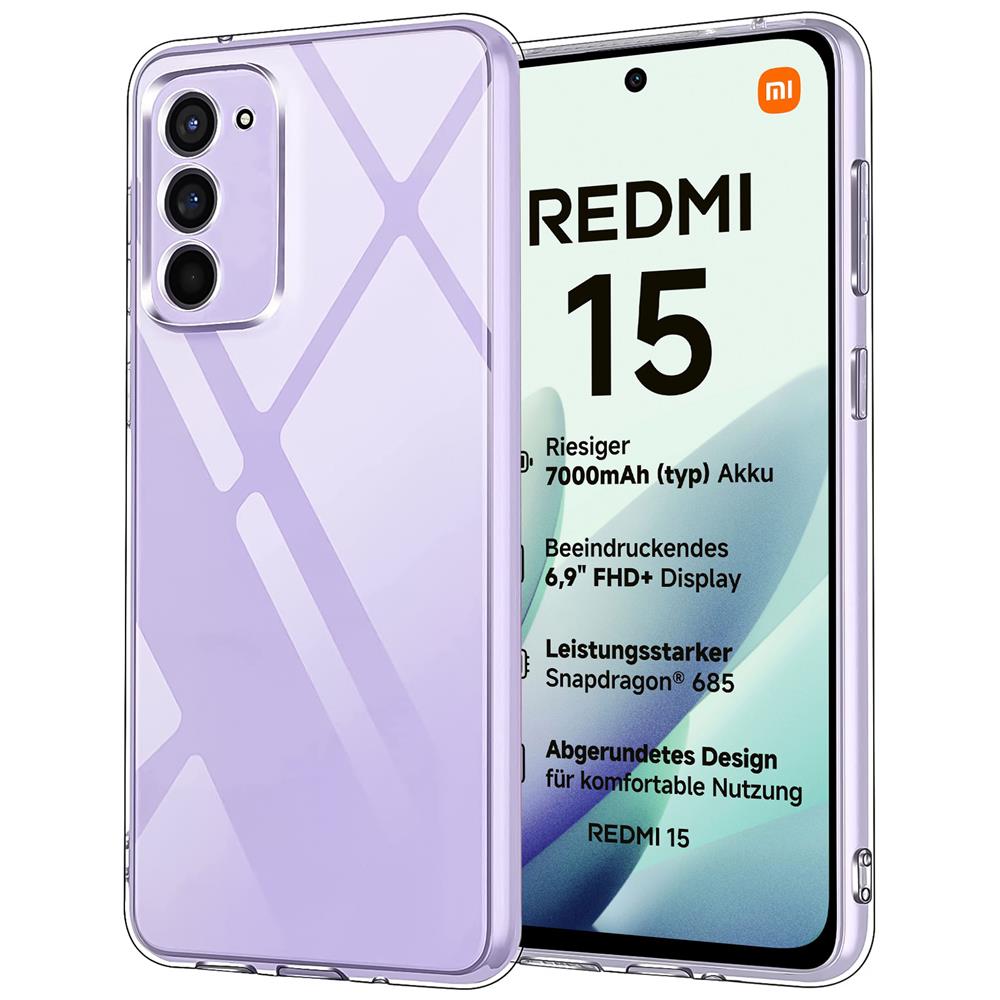 Zero für Xiaomi Redmi 15 4G/5G in Transparent