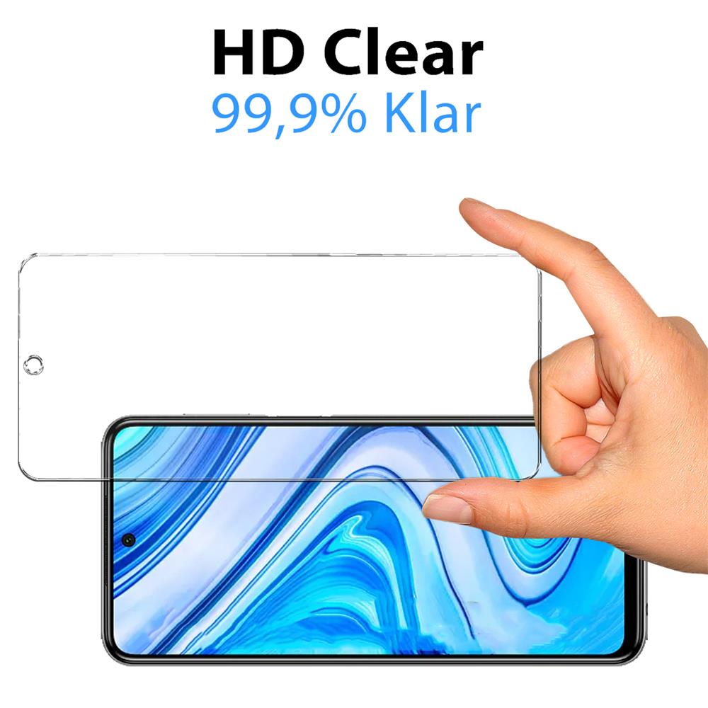 Glas 2in1 für Xiaomi Poco X3