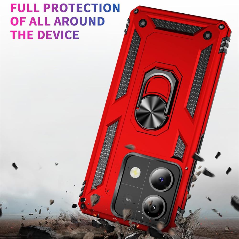Army Case für Xiaomi Redmi Note 13 Pro 5G in Rot