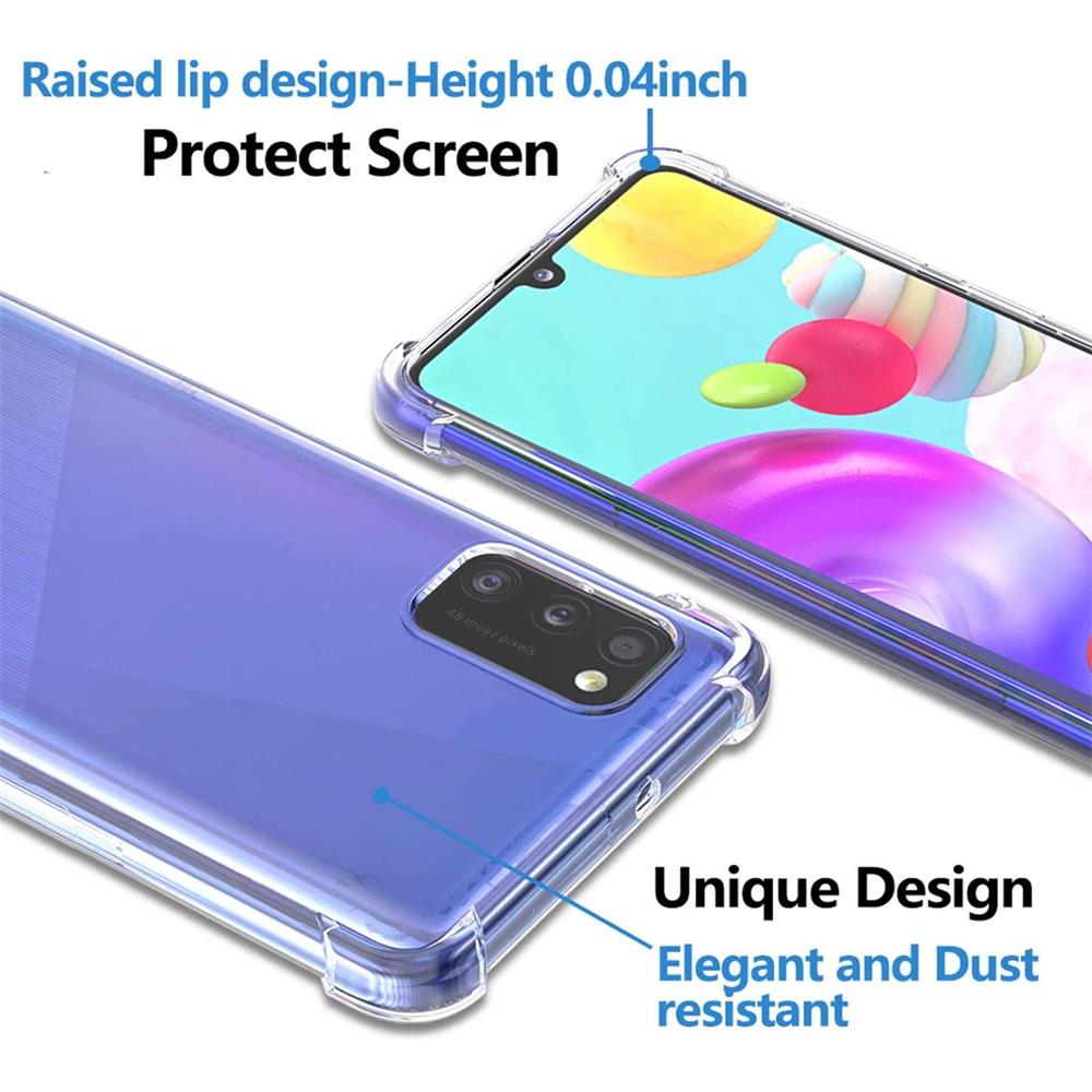 Rugged TPU für Samsung Galaxy A41 in Transparent