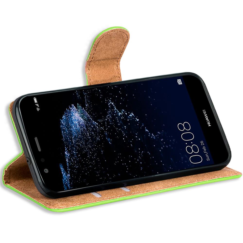 Basic Wallet für Huawei P10 Lite in Grün