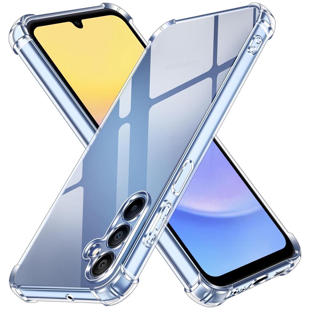Rugged TPU für Samsung Galaxy A15 4G/5G in Transparent