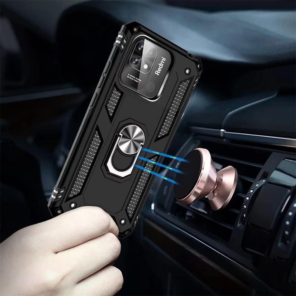 Army Case für Xiaomi Redmi 12C in Schwarz