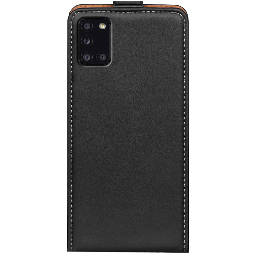 Basic Flip für Samsung Galaxy A31 in Schwarz