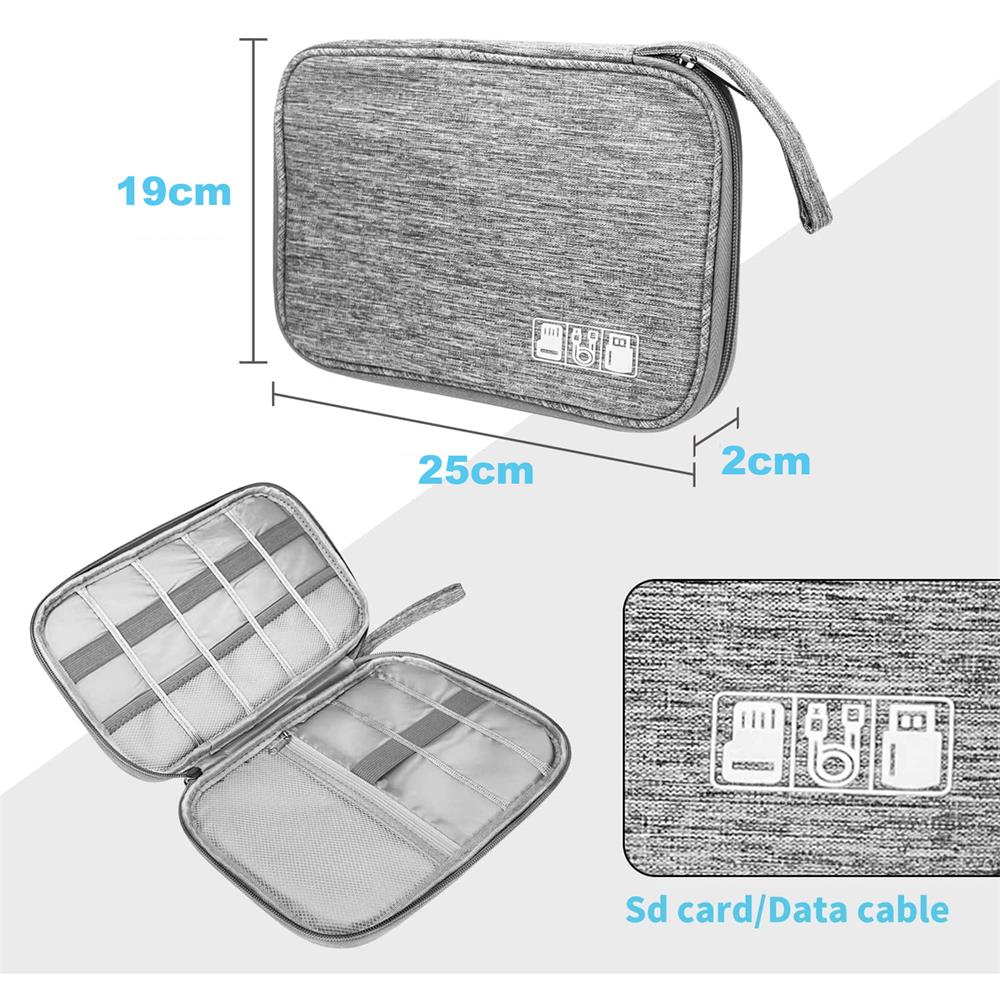Reiseorganizer - Digital Bag in Grau