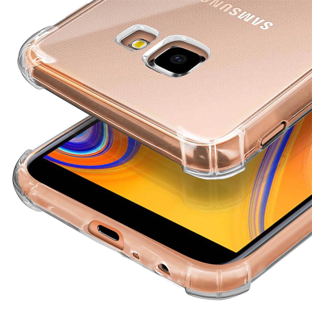 Rugged TPU für Samsung Galaxy J4 Plus in Transparent
