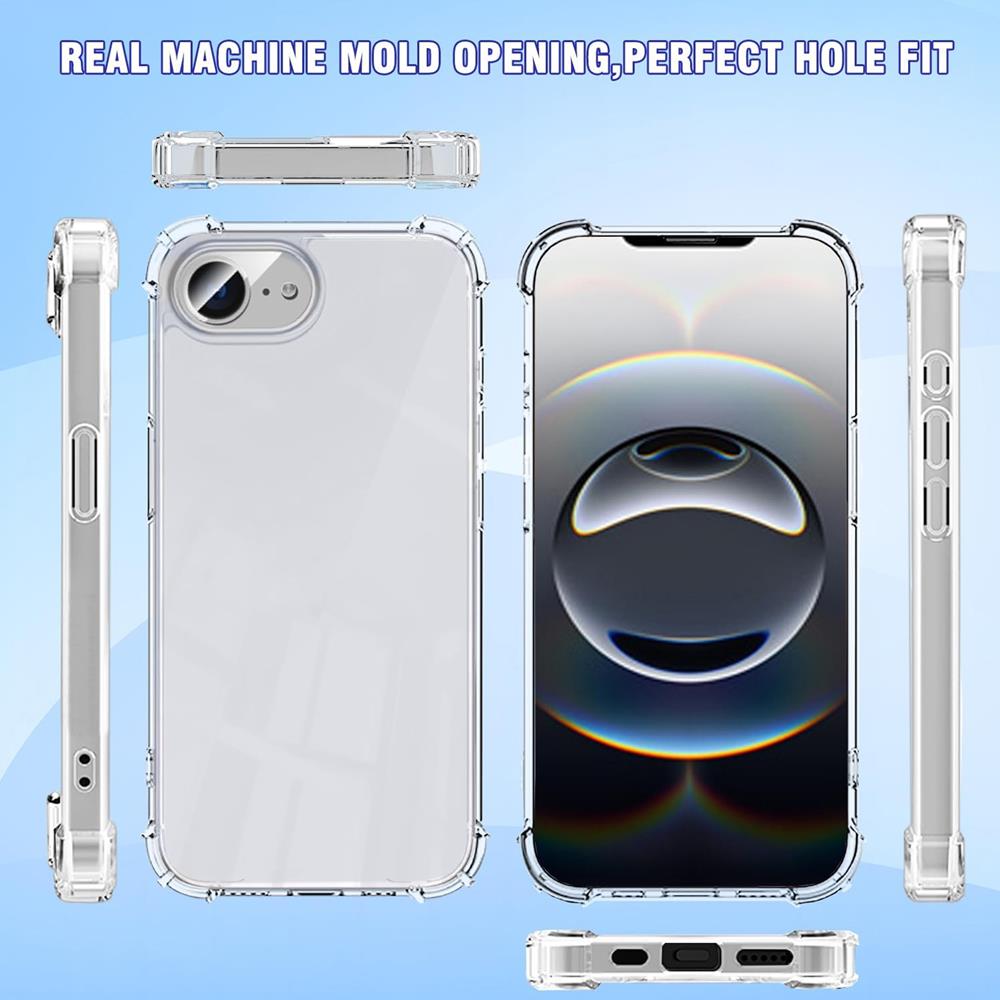Rugged TPU für Apple iPhone 17e in Transparent