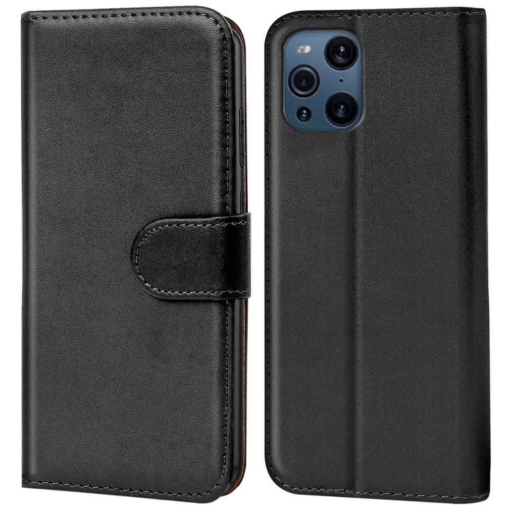 Basic Wallet für OPPO Find X3 Pro in Schwarz