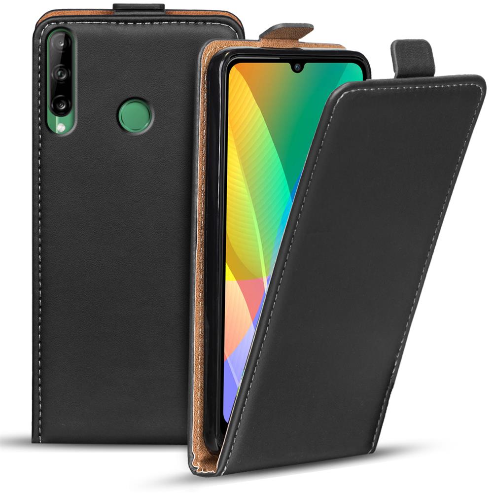 Basic Flip für Huawei Y6p in Schwarz