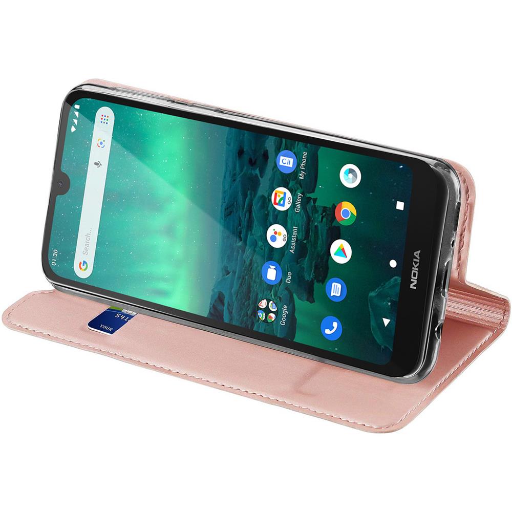 Electroplated Flip für Nokia 5.4 in Rosegold