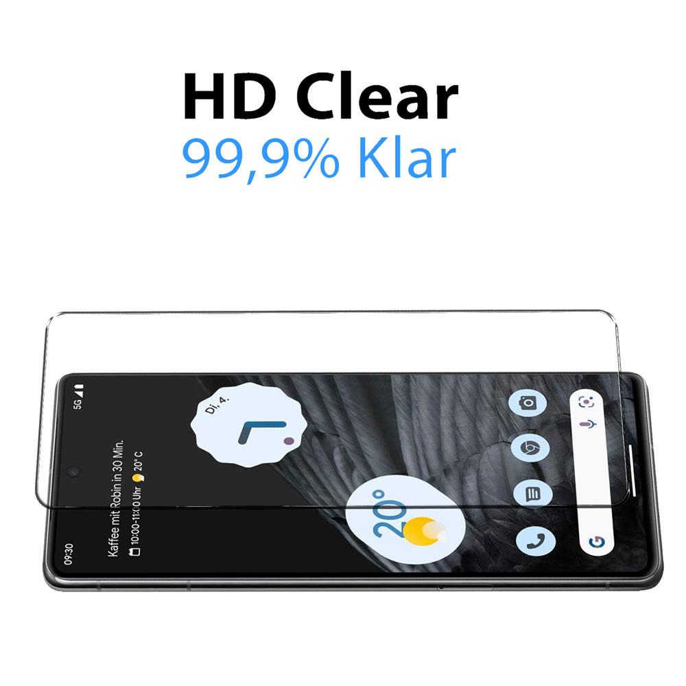 4in1 Glas Set für Google Pixel 7 Pro