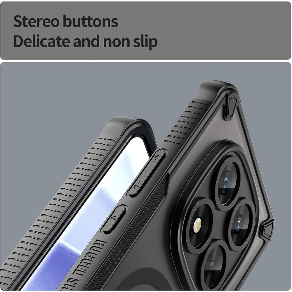 Defender Case für Xiaomi Redmi Note 14 Pro Plus 5G in Schwarz
