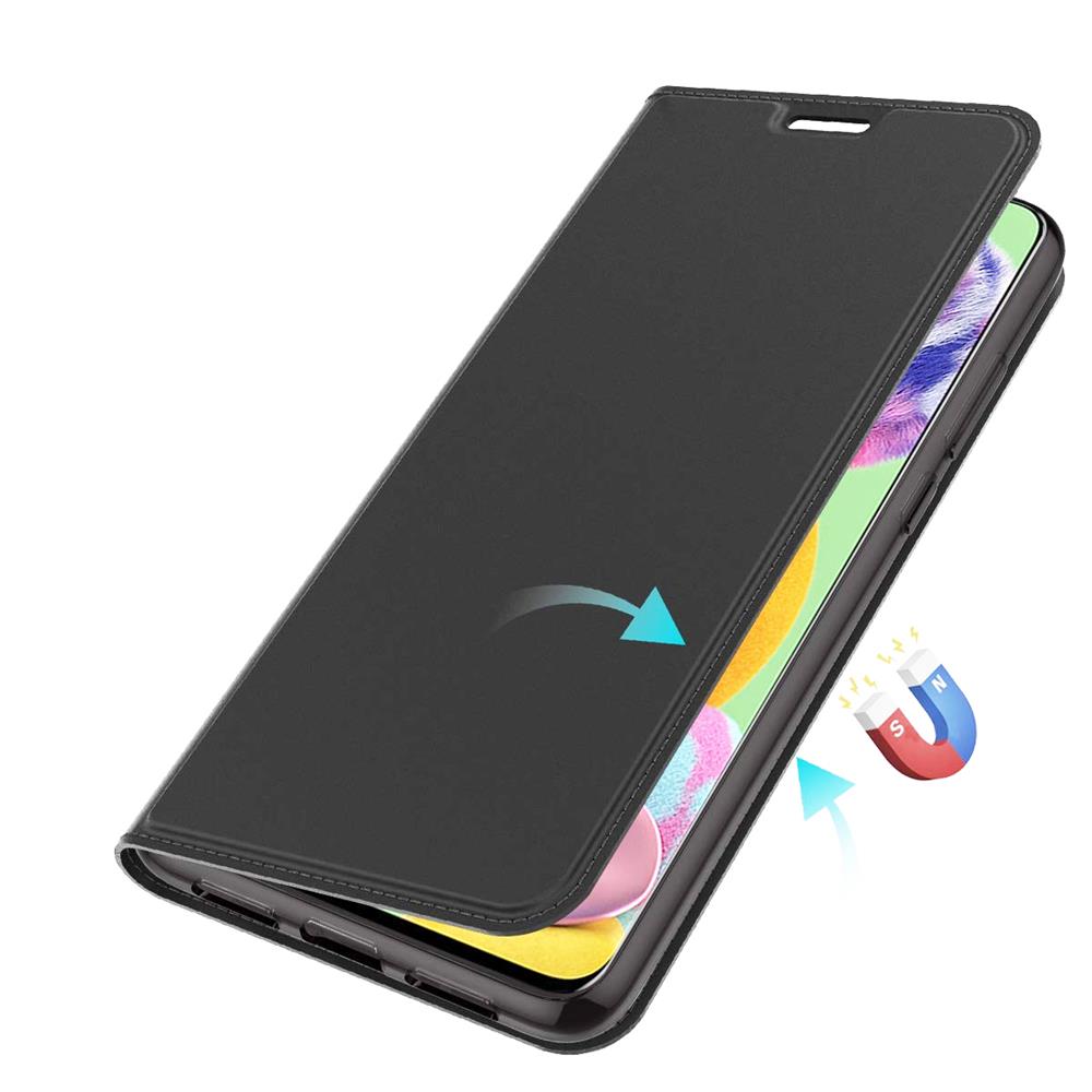 Electroplated Flip für Samsung Galaxy A90 5G in Schwarz