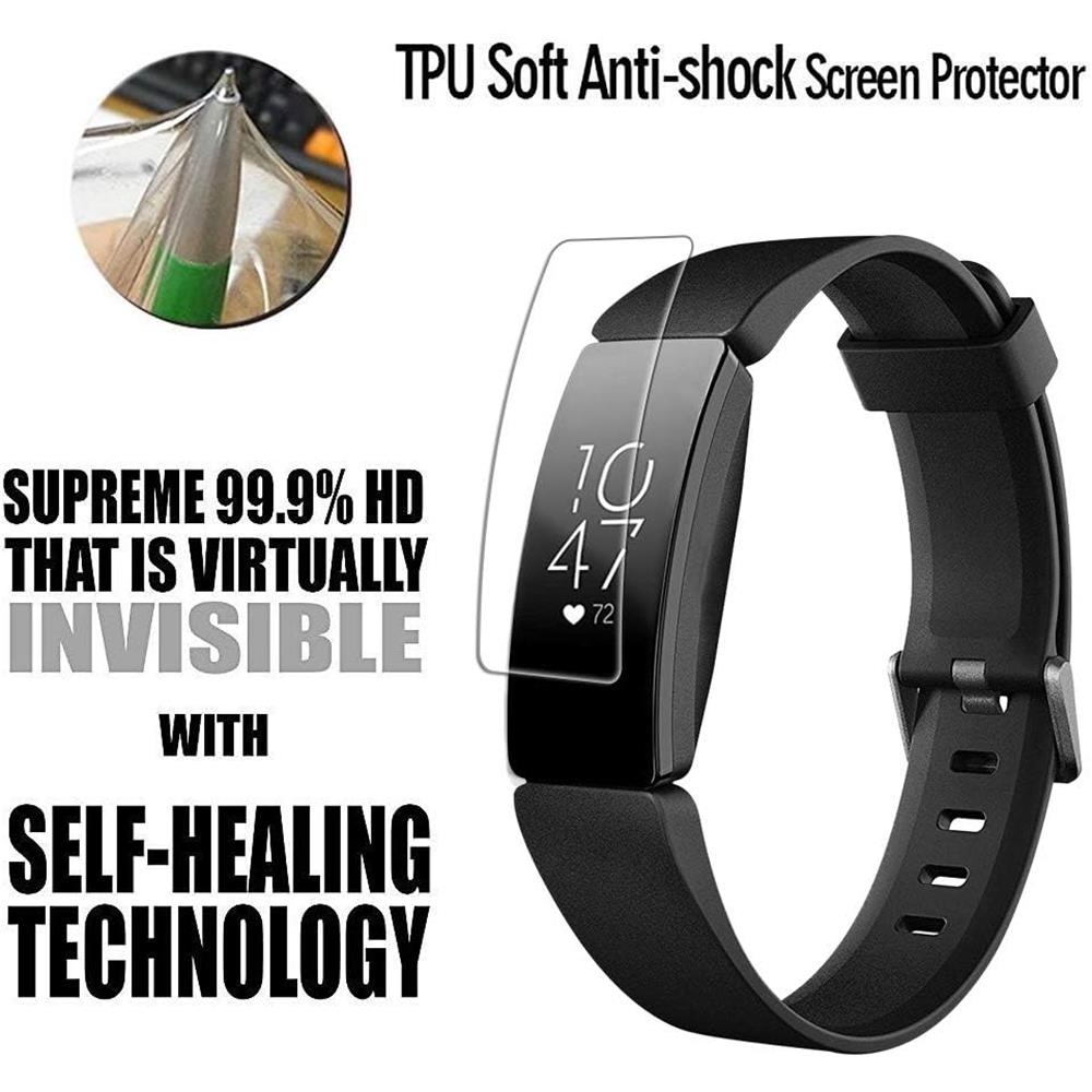 Clear Schutzfolie für Fitbit Inspire im 6er Pack
