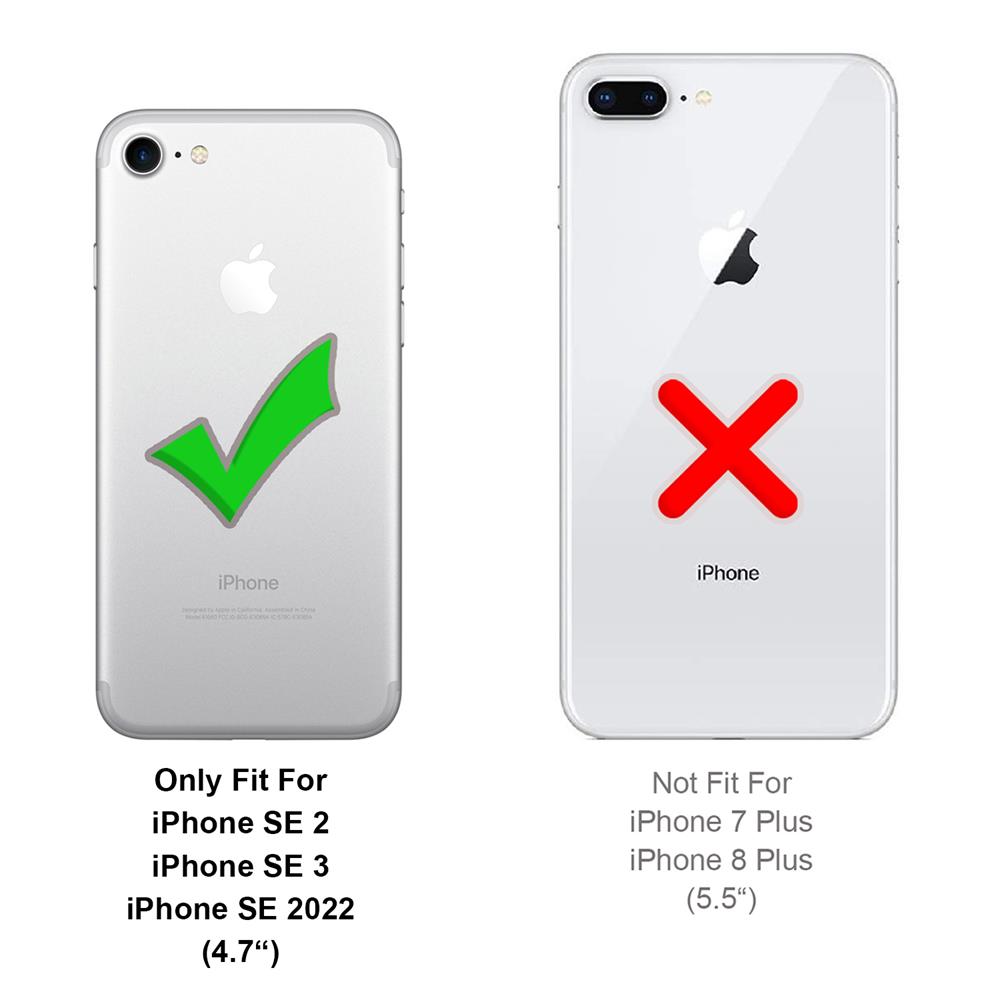 Classic TPU für Apple iPhone 7 / 8 / SE 2 in Schwarz