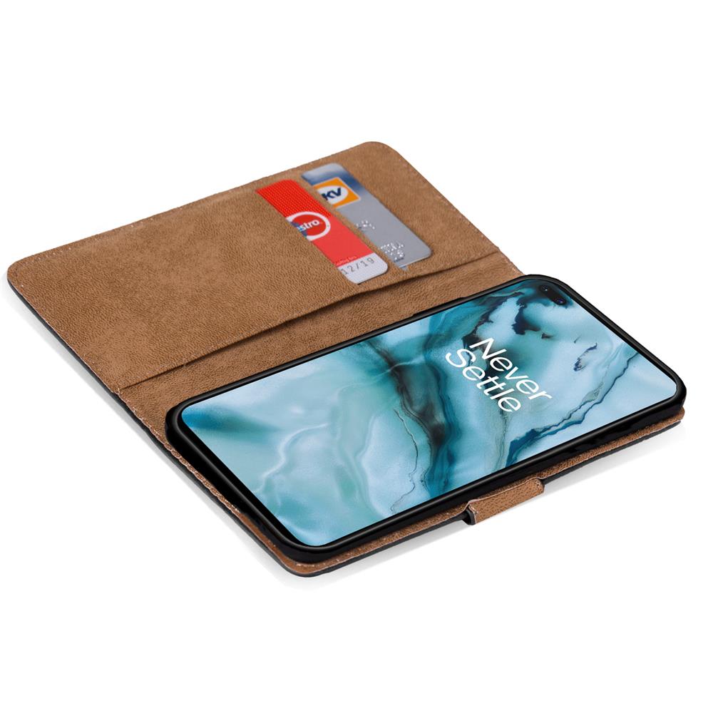 Basic Wallet für OnePlus Nord in Schwarz
