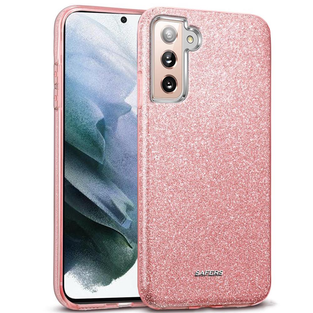 Shiny TPU für Samsung Galaxy S22 Plus in Rosegold