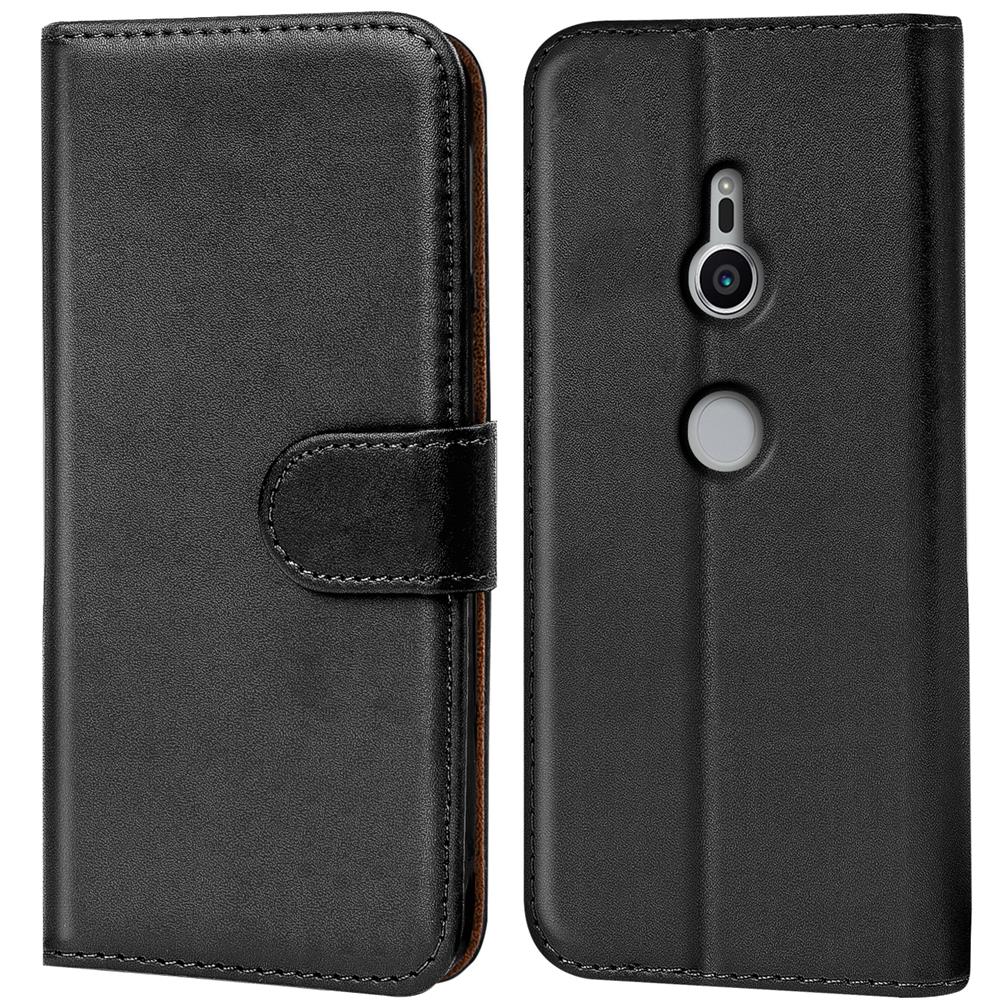 Basic Wallet für Sony Xperia XZ2 in Schwarz